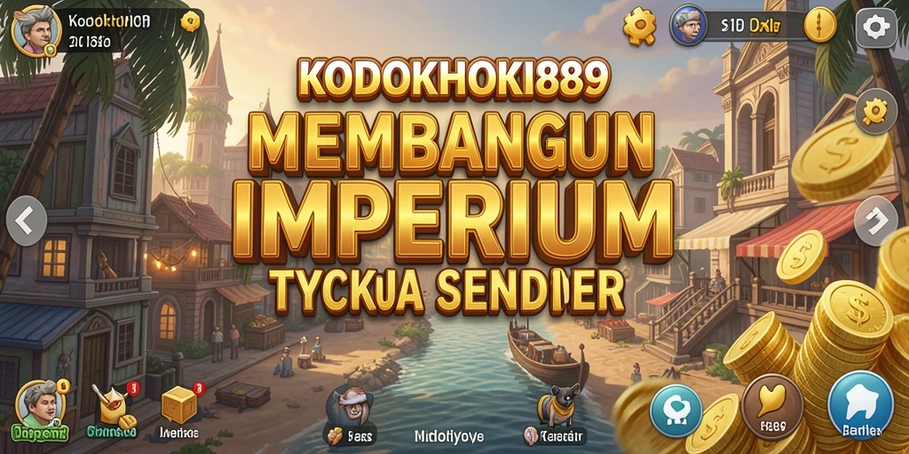 Screenshot gameplay Tycoon dari KODOKHOKI889 yang menunjukkan manajemen bisnis.