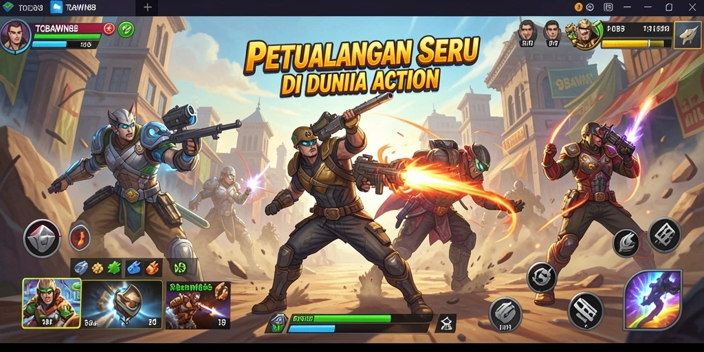 Screenshot dari gameplay TOBAWIN88 dengan aksi seru dan menegangkan.
